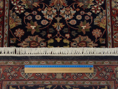Fine Persian Kashan 2'6"x10'0" Hand-knotted Rug -w11367