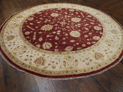 Agra Chobie Ziegler Natural-dye Hand knotted Wool Rug 10'0" x 10'0" - w11422