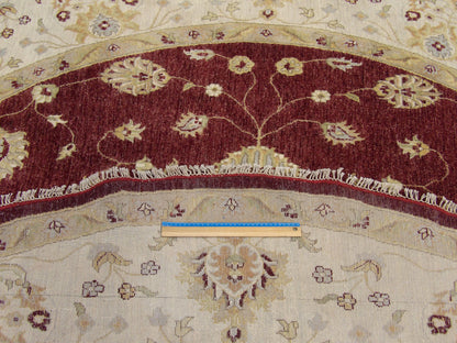 Agra Chobie Ziegler Natural-dye Hand knotted Wool Rug 10'0" x 10'0" - w11422