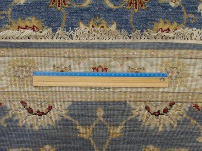 Agra Chobie Kashan Natural-dye  2'6" x 13'7" Hand knotted Wool Rug - w1163