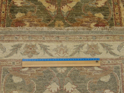 Oushak Chobie Antique Wash 2'6"x21'0" Hand-knotted Rug -W1190