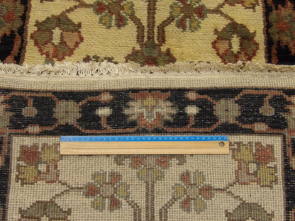 Jaipur Kashan Thick Pile Antique Wash 2'6"x22'0" Hand-knotted Rug -W1192