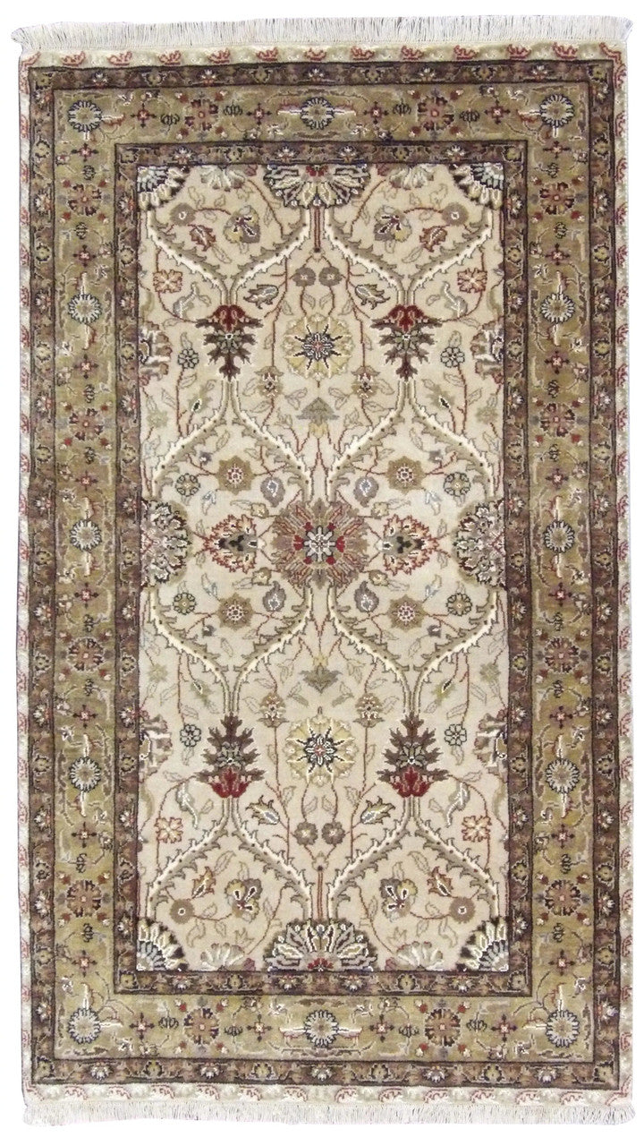 Fine Persian Kashan 3'0"x5'0" Hand-knotted Rug -w123 w123 physical All Rugs New