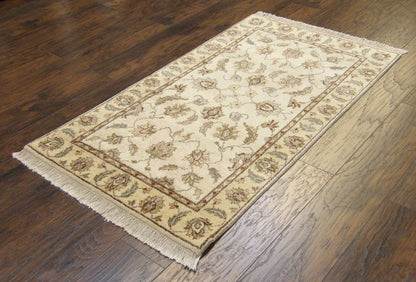 Indo Chobie 3'0"x5'0" Hand-knotted Rug -w133