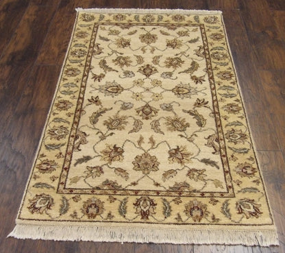 Indo Chobie 3'0"x5'0" Hand-knotted Rug -w133