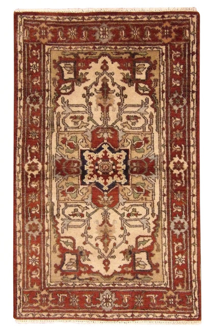 Sherapi 3'0"x5'0" Hand-knotted Rug -w143