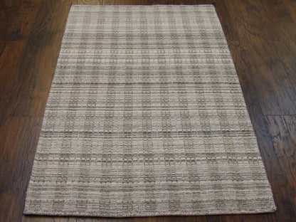 Modern Grass Design 3 x 5 Loom-knotted Rug - w153