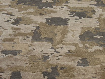 Modern Tibetan Abstract 3'0" x 5'0" Hand-knotted Rug - w155