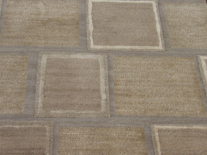 Modern 3x5 Hand-knotted Rug - w165