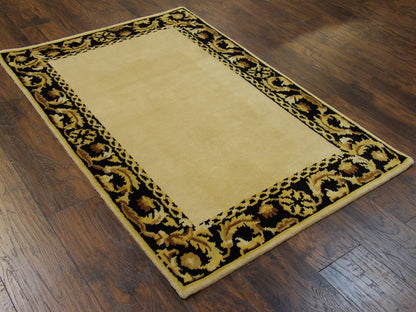 European Abusson 3'0"x5'0" Hand-knotted Rug -w170