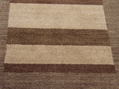 Modern Loom-Knotted 3'0"x5'0" Loom-knotted Rug -w172