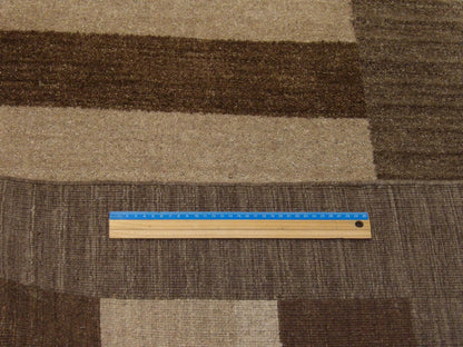 Modern Loom-Knotted 3'0"x5'0" Loom-knotted Rug -w172