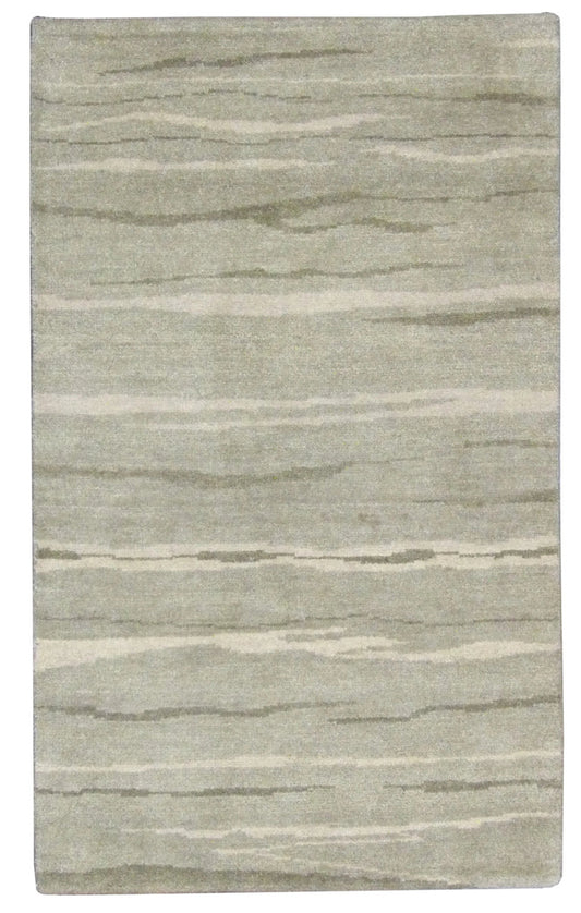 Modern 3'0"x5'0" Hand-knotted Rug -w180