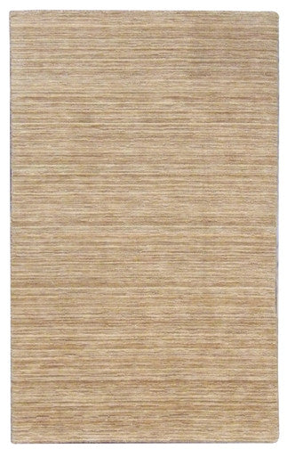 Modern Loom-Knotted 3'0"x5'0" Loom-knotted Rug -w183