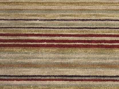 Modern 3'0"x5'0" Hand-knotted Rug -w185