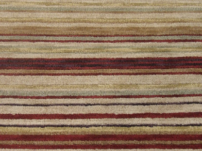 Modern 3'0"x5'0" Hand-knotted Rug -w185