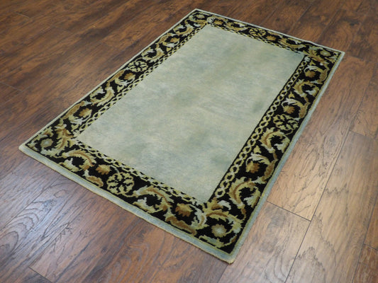 Modern European 3'0"x5'0" Hand-knotted Rug -w194