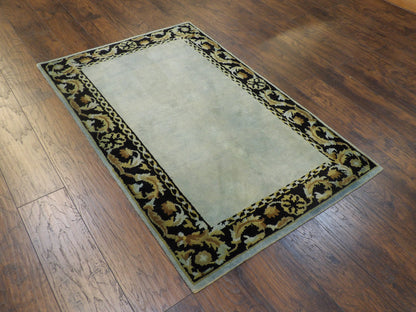 Modern European 3'0"x5'0" Hand-knotted Rug -w194