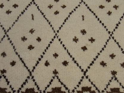 Moroccan 3'0"x5'0" Hand-knotted Rug -w197