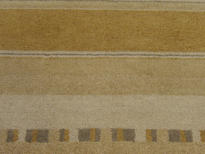 Modern 3'0"x5'0" Hand-knotted Rug -w198