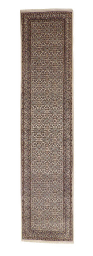 Traditional Fine Mir Design Wool Hand Knotted Rug 2.7x11.0 -w20008