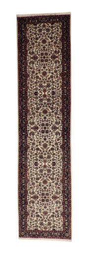 Traditional Fine Mashada Wool Hand Knotted Rug 2.10x11.5 -w20026