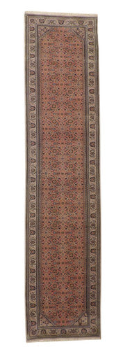 Traditional Fine Mashada Wool Hand Knotted Rug 2.11x12.8 -w20030