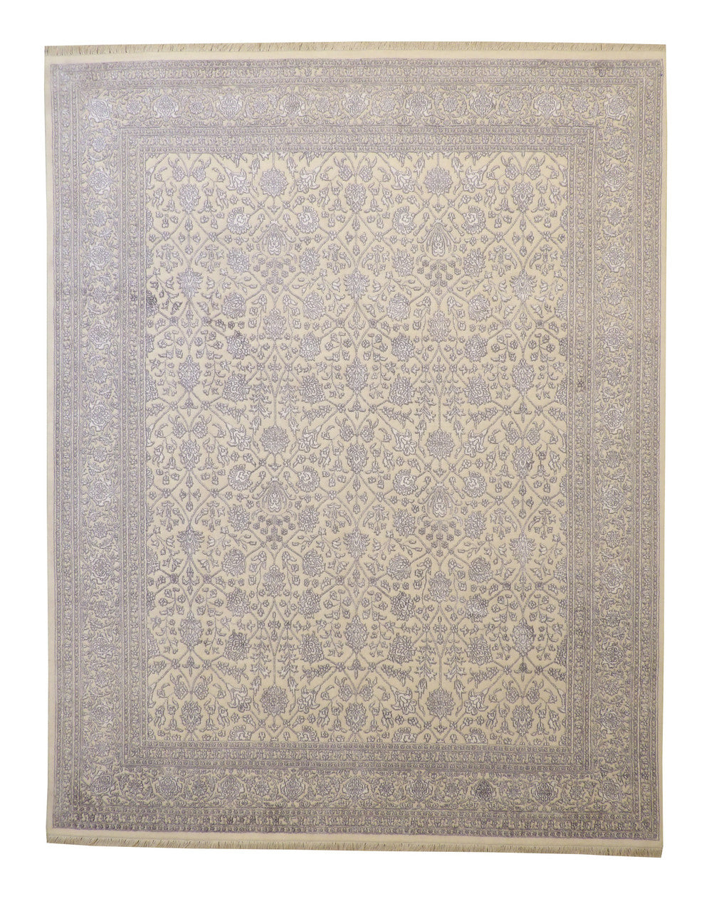 Traditional Haji Jalili Wool/silk Hand Knotted Rug 8x10 -w20062
