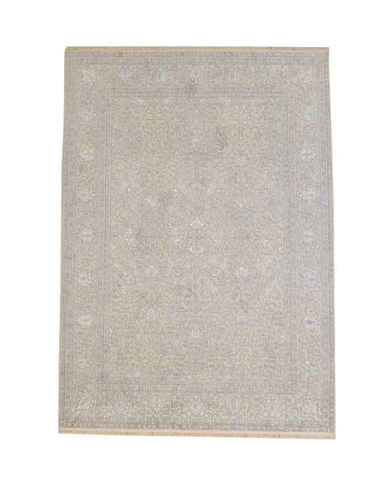 Traditional Fine Haji Jalili Wool/silk Hand Knotted Rug 6X9 - w20066