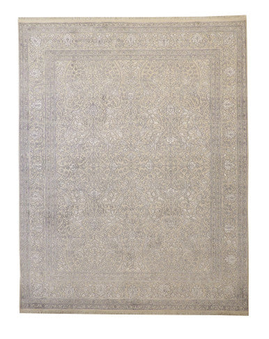 Traditional Haji Jalili Wool/silk Hand Knotted Rug 8x10 -w20068
