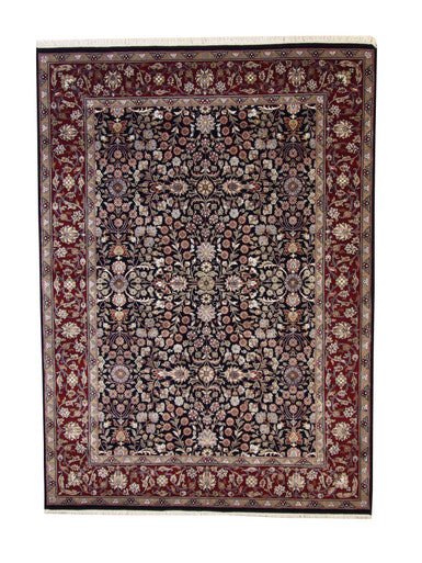 Traditional Fine Heraki Wool/silk Hand Knotted Rug 5.0X8.0 - w20220