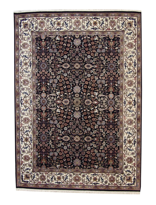 Traditional Fine Heraki Wool/silk Hand Knotted Rug 5.0X8.0 - W20221