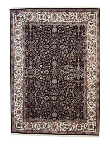 Traditional Fine Heraki Wool/silk Hand Knotted Rug 5.0X8.0 - W20221