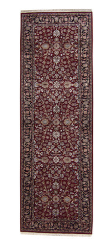Traditional Fine Heraki Wool/Silk Hand Knotted 2.9x8.4 -w20229