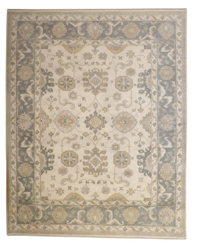 Oushak Zigler Wool Hand knotted Rug 9x12 - w20333