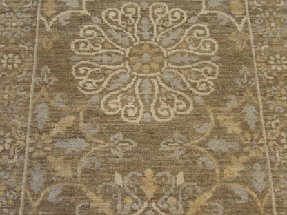 Persian Mamluk 2'6" x 6'0'' Hand knotted Rug - w205