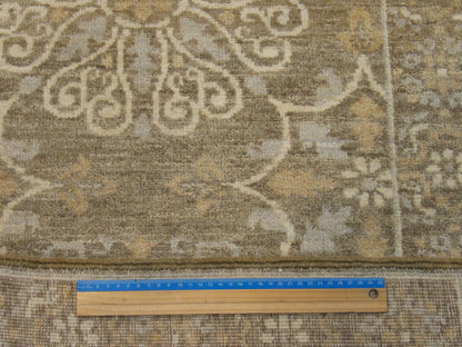 Persian Mamluk 2'6" x 6'0'' Hand knotted Rug - w205