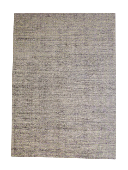 Modern Plain Abrash Design Wool Hand knotted Rug 9x12 - w2119