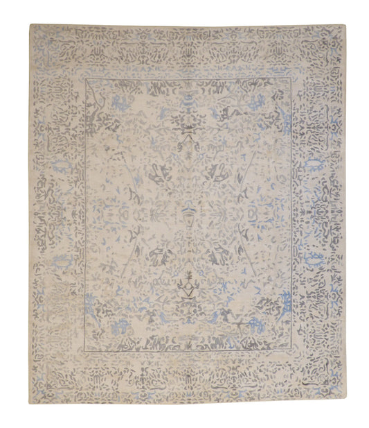 Oushak Zigler Wool Hand loom Rug 8x10 -w2125