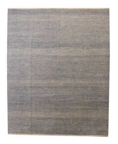 Modern Grass Design Wool Hand Knotted Rug 8x10 -w2146