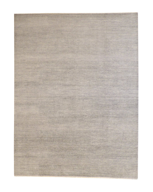 Modern Grass Design Wool Hand knotted Rug 9x12 - w2163