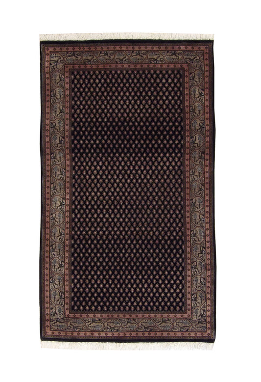 Traditional Indo Bidjar Wool Hand Knotted Rug 3x5 - w2190