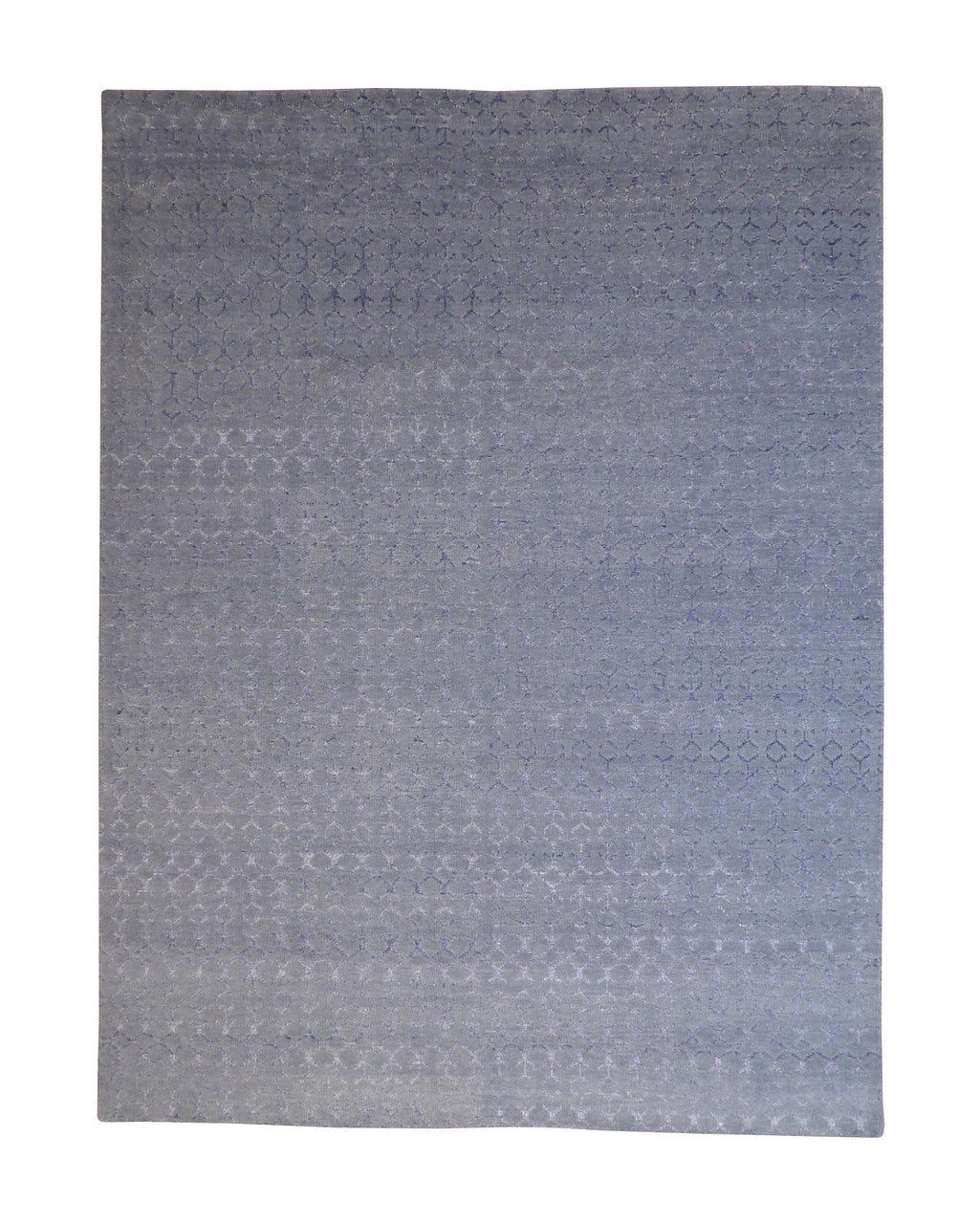 Modern Distressed Morrocan design Wool Hand knotted Rug 9x12 - w2278