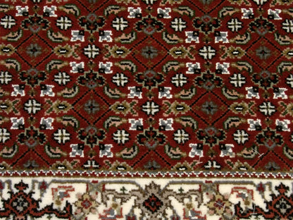 Persian Mir Herati 2'6" x 6'0'' Hand knotted Rug - w299