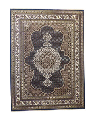 Traditional Fine Qum Wool Hand knotted Rug 9x12 - w2382