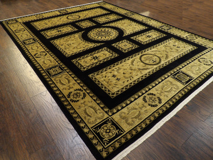 Abusson European Hand knotted Rug 9'2" x 12'0" - W241
