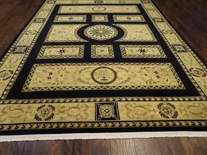 Abusson European Hand knotted Rug 9'2" x 12'0" - W241