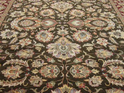 Jaipur Kashan 9'0"x12'0" Hand-knotted Rug -w247