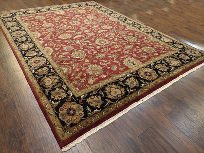 Jaipur Kashan Hand-knotted Wool Rug 8'10" X 11'9" - W253