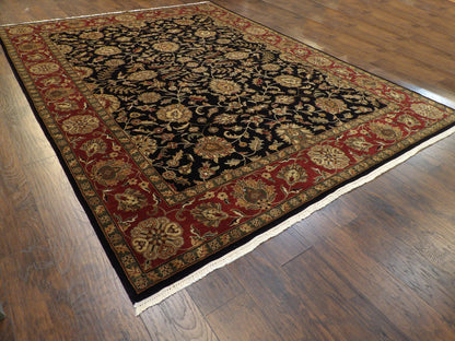 Jaipur Kashan 9'0"x12'0" Hand-knotted Rug -w255
